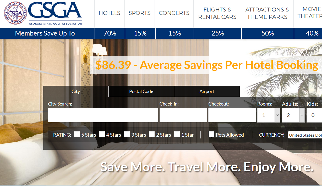 Save on hotels, sporting events, movie tickets, and more!